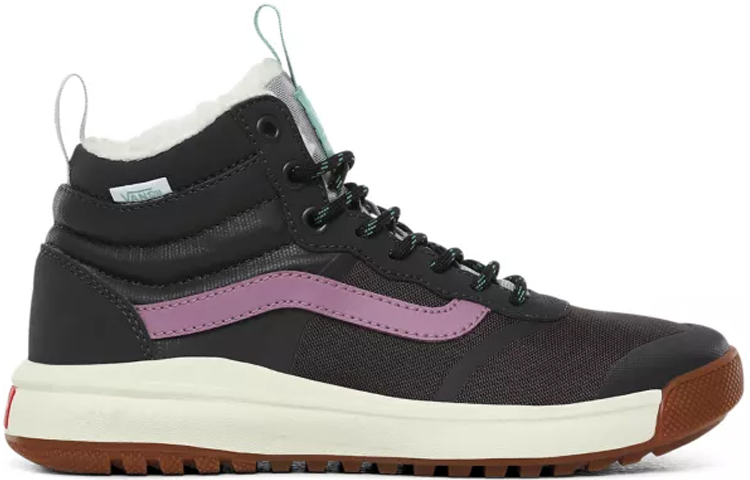 Order Vans Ultrarange Hi Dl ''Zwart Roze'' VN0A3WMFWY8