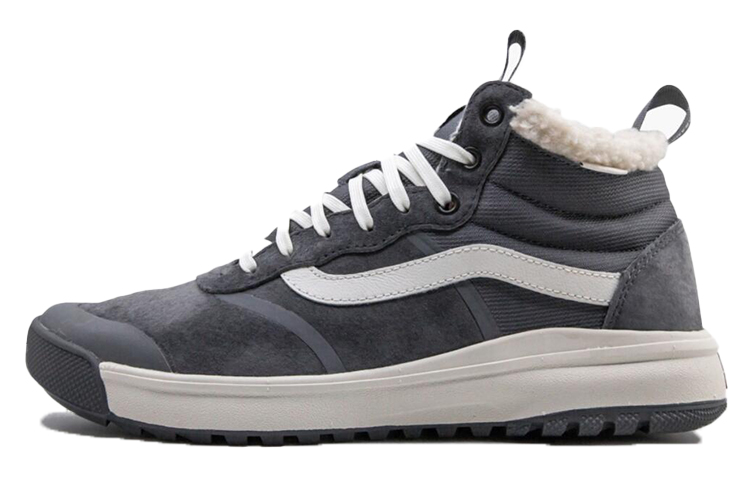 Vans Ultrarange Hi Dl Breathable Wear-resistant Non-Slip Low Tops Casual Skateboarding Shoes Blue VN0A4BU5XND