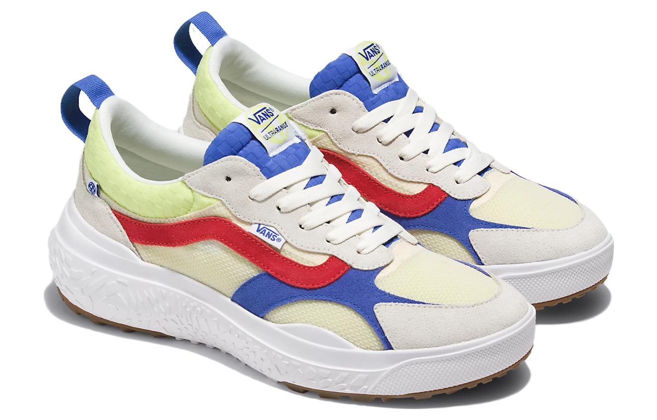 Lookbook Vans UltraRange Neo Vr3 防滑耐磨 低幫 板鞋 男女同款 米藍紅