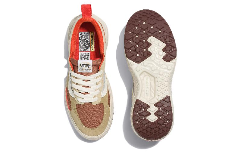 Shop Vans UltraRange 舒適 耐磨透氣 低筒 滑板鞋 男女皆宜 卡其色