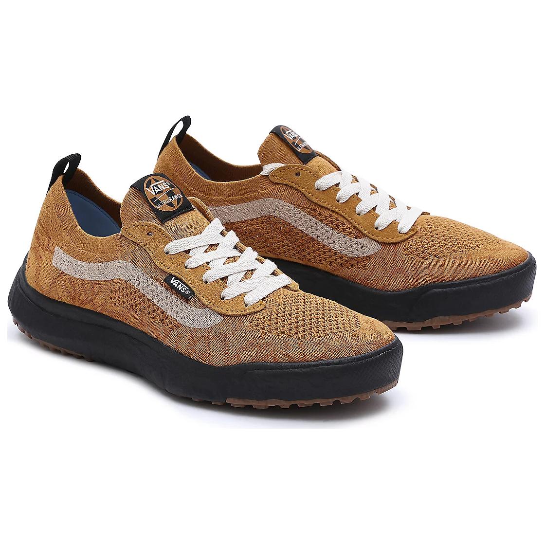 Lookbook Vans UltraRange VR3 潮流舒適 輕巧 防滑減震 低筒 滑板鞋 男女款 棕色