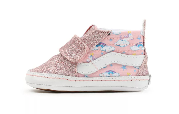 Vans Unicorn Sleigh SK8-HI Crib 'Pink Blue' VN0A346P7TB