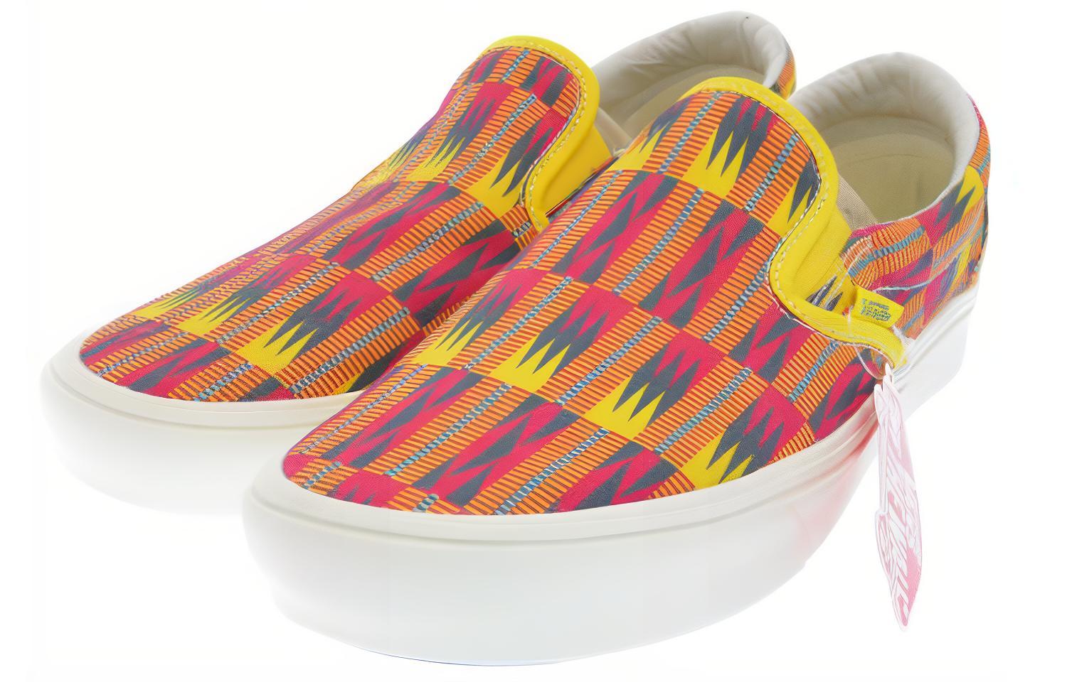 Order Vans UNION x Comfycush Slip-On 'Merah Kuning' VN0A45KUT4P