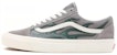 Vans Unisex Anaheim Factory Old Skool 36 Dx Kelabu/Hijau Sneakers. VN0A54F397C