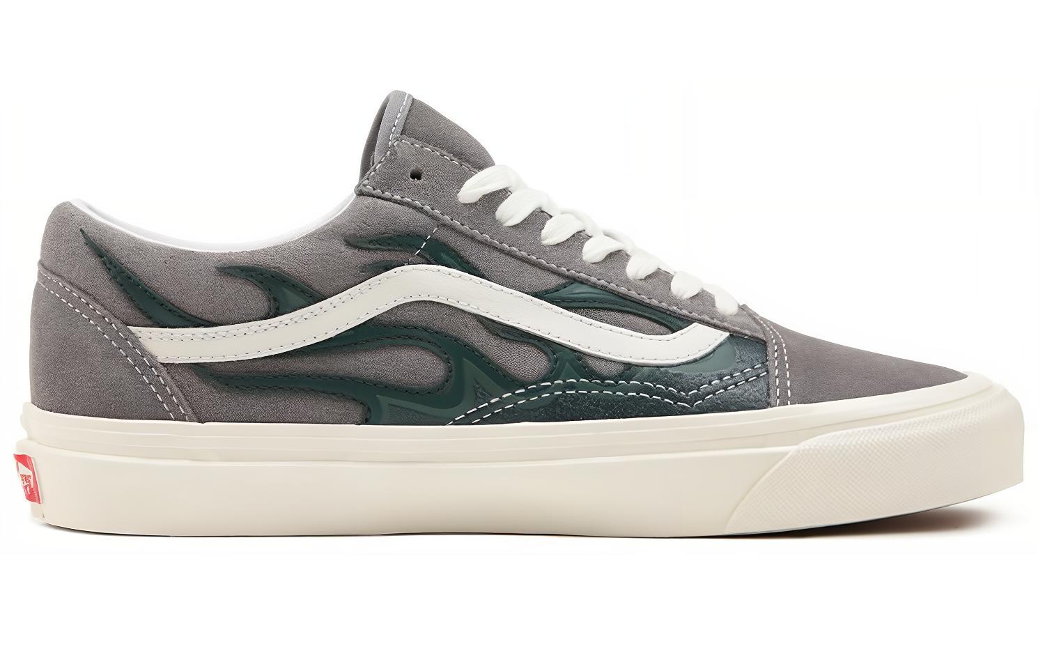 Order Vans Unisex Anaheim Factory Old Skool 36 Dx Sneakers Grau/Grün VN0A54F397C