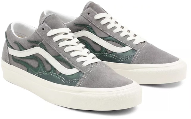 Vans Unisex Anaheim Factory Old Skool 36 Dx Kelabu/Hijau Sneakers. VN0A54F397C Lookbook Vans Unisex Anaheim Factory Old Skool 36 Dx Kelabu/Hijau Sneakers. VN0A54F397C