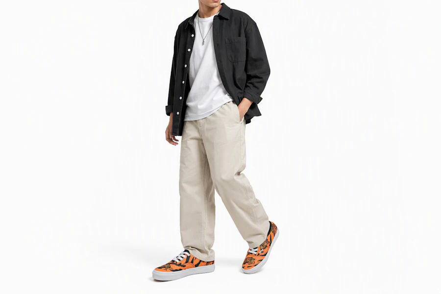 Vans オーセンティック ローカット 黒/オレンジ VN0A5KRDORA Order Vans オーセンティック ローカット 黒/オレンジ VN0A5KRDORA