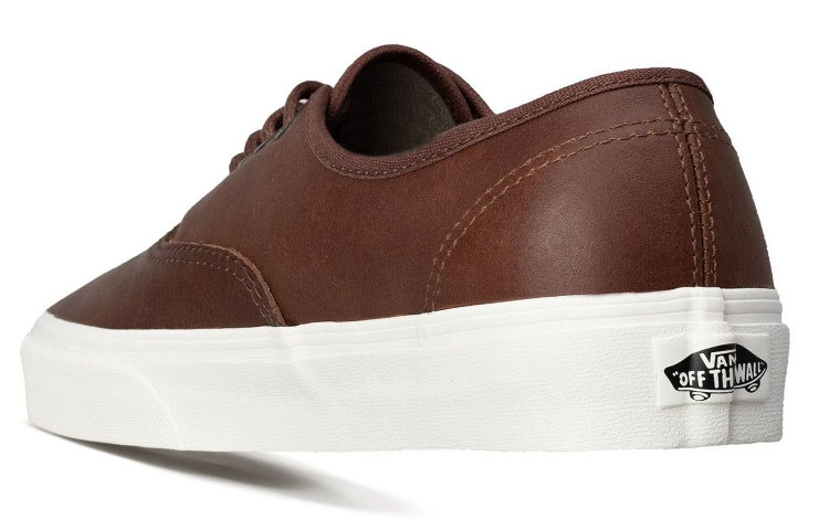 Lookbook Vans Authentic 休閒板鞋 男女通款 棕白