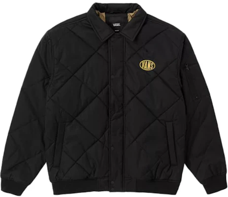 Vans 中性黑色長袖休閒舒適翻領夾克 VN000HNCBLK Buy Vans 中性黑色長袖休閒舒適翻領夾克 VN000HNCBLK