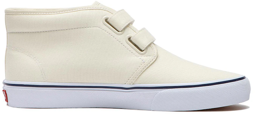 Vans Unisex Chukka EZ Mid-Top Klittenband Sneakers Wit 6124190002013 Order Vans Unisex Chukka EZ Mid-Top Klittenband Sneakers Wit 6124190002013
