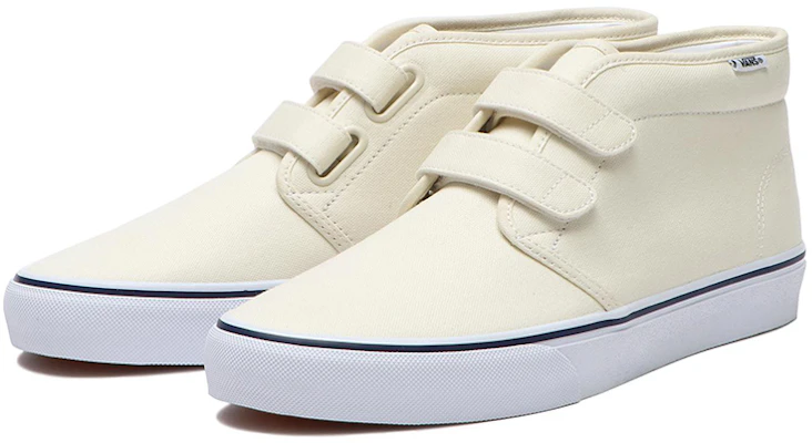 Vans Unisex Chukka EZ Mid-Top Klittenband Sneakers Wit 6124190002013 Lookbook Vans Unisex Chukka EZ Mid-Top Klittenband Sneakers Wit 6124190002013