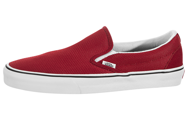 Vans Unisex Classic Slip-On Sneakers Red VN0A38F7VMK