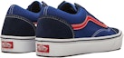 Lookbook Vans Unisex Comfycush Old Skool Kasut Rendah Biru/Merah VN0A3WMA1RP