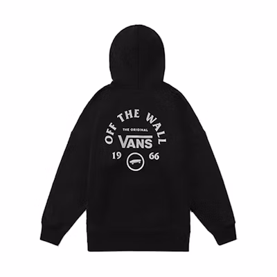 Vans Unisex Cotton Zip Hoodie Black VN0A48ADBLK