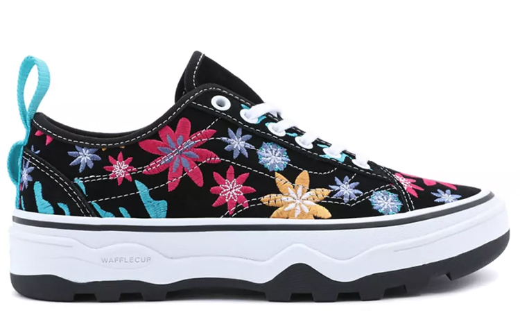 Order Vans Craft Sentry Old Skool 休閒板鞋 男女通款 黑色繡花