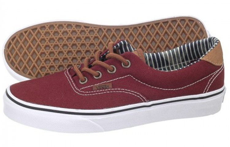 Shop Vans Era Unisex Zapatillas Rojo y Rojo Oscuro VN0003S4IA6