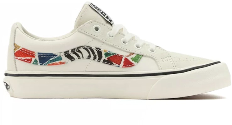 Vans Unisex Hanna Scott Sk8-low Reissue Sf Sneakers Multi-color 'White Red Green' VN0A4UWIA61 Order Vans Unisex Hanna Scott Sk8-low Reissue Sf Sneakers Multi-color 'White Red Green' VN0A4UWIA61