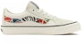 Vans Unisex Hanna Scott Sk8-low Reissue Sf Sneakers Warna Putih Merah Hijau VN0A4UWIA61