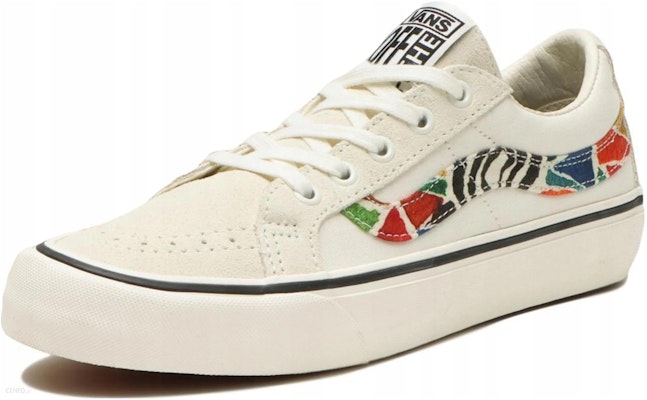 Vans Unisex Hanna Scott Sk8-low Reissue Sf Sneakers Multi-color 'White Red Green' VN0A4UWIA61 Lookbook Vans Unisex Hanna Scott Sk8-low Reissue Sf Sneakers Multi-color 'White Red Green' VN0A4UWIA61