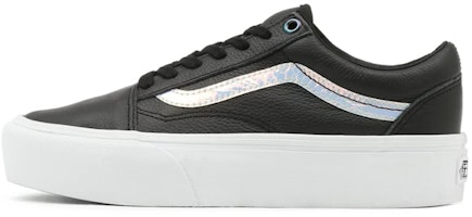 Vans Unisex Holo Sidestripe Old Skool Platform Sneakers Black/White VN0A5KRG98E Vans Unisex Holo Sidestripe Old Skool Platform Sneakers Black/White VN0A5KRG98E