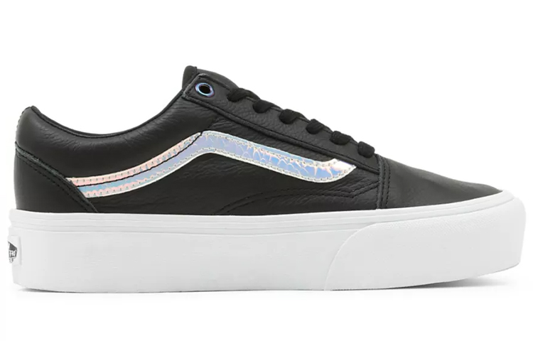 Order Vans Unisex Holo Sidestripe Old Skool Platform Sneakers Black/White VN0A5KRG98E