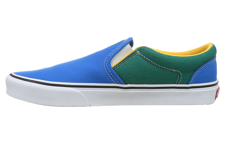 Vans Unisex Low-Top Sneakers Blue/Yellow VN000SEQ9AV
