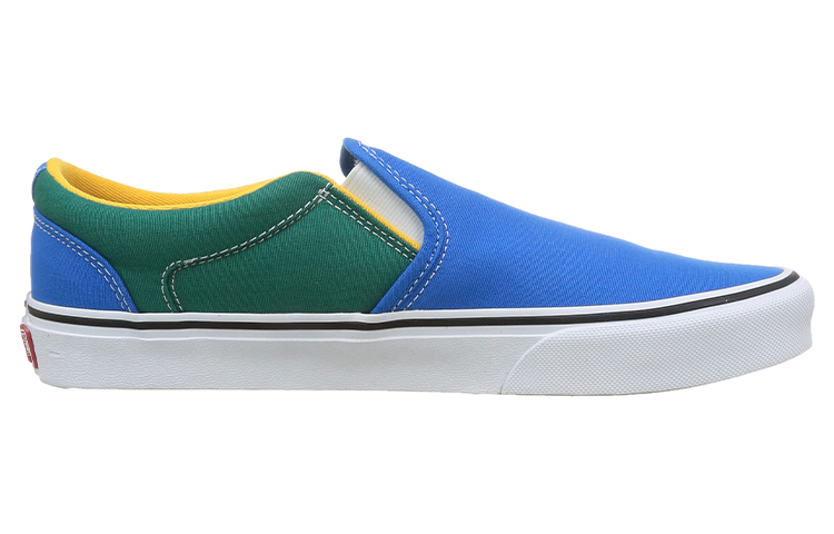 Order Vans Unisex Lage Sneakers Blauw/Geel VN000SEQ9AV