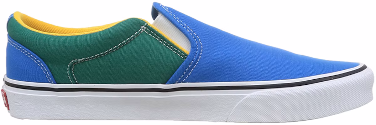 Vans Unisex Lage Sneakers Blauw/Geel VN000SEQ9AV Order Vans Unisex Lage Sneakers Blauw/Geel VN000SEQ9AV