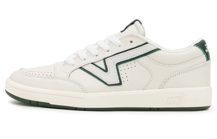 Vans Unisex Lowland Cc Low-Top Sneakers White/Green VN0A4TZY7PB