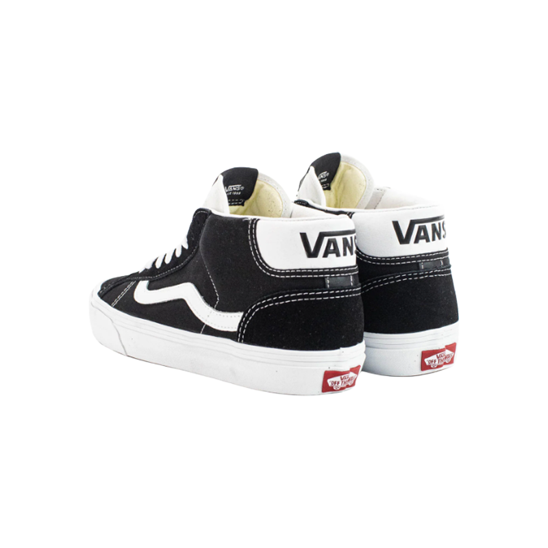 Shop Vans Unisex Mid Skool 37 Sneakers Nero VN0A3TKF6BT