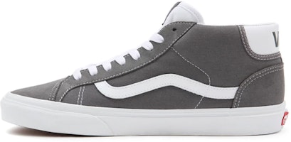 Vans Unisex Mid Skool 37 Sneakers Grey/White VN0A3TKF195 Vans Unisex Mid Skool 37 Sneakers Grey/White VN0A3TKF195