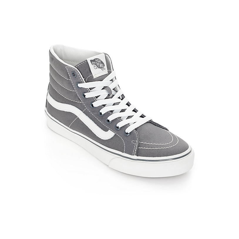Lookbook Vans Unisex Mid Skool 37 Kasut Kelabu/Putih VN0A3TKF195