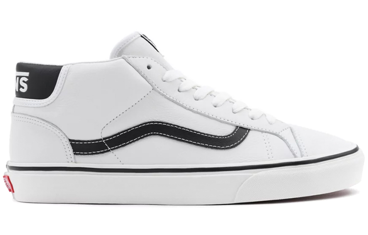 Order ヴァンズ ミッドスクール37 白/黒 VN0A3TKF693