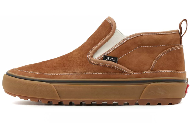 Vans Unisex Mid Slip Mte-1 Sneakers Brown VN0A5KQS427