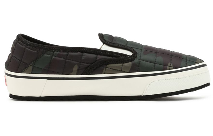 Order Vans Unisexe Nylon Slip-Er 2 Baskets Basses Noir/Blanc VN0A4UWO8KC