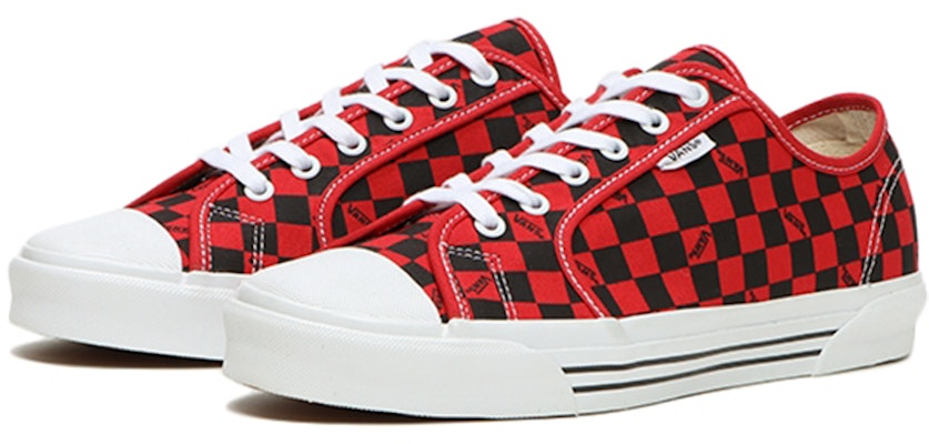 Vans OG Style 23 LX 西洋棋樣式 時尚百搭休閒板鞋 男女同款 紅色 Order Vans OG Style 23 LX 西洋棋樣式 時尚百搭休閒板鞋 男女同款 紅色