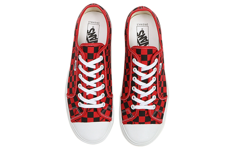 Shop Vans OG Style 23 LX 西洋棋樣式 時尚百搭休閒板鞋 男女同款 紅色