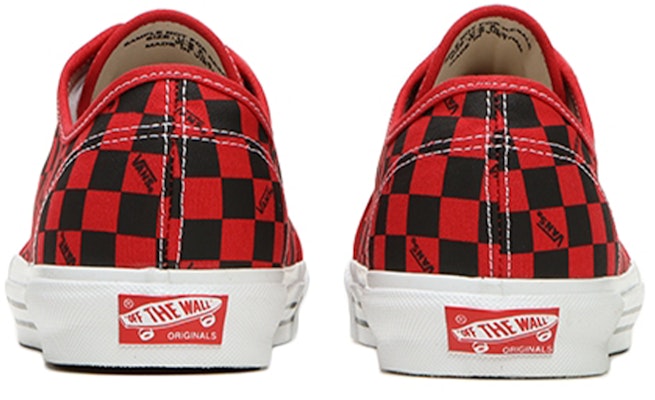 Vans OG Style 23 LX 西洋棋樣式 時尚百搭休閒板鞋 男女同款 紅色 Shop Vans OG Style 23 LX 西洋棋樣式 時尚百搭休閒板鞋 男女同款 紅色