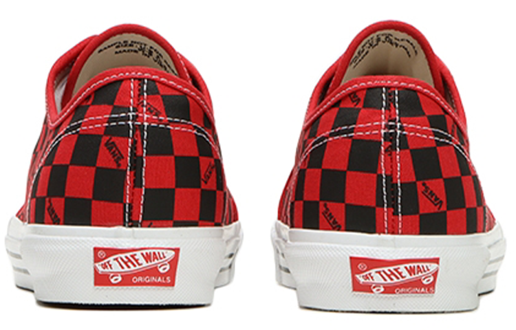 Purchase Vans OG Style 23 LX 西洋棋樣式 時尚百搭休閒板鞋 男女同款 紅色