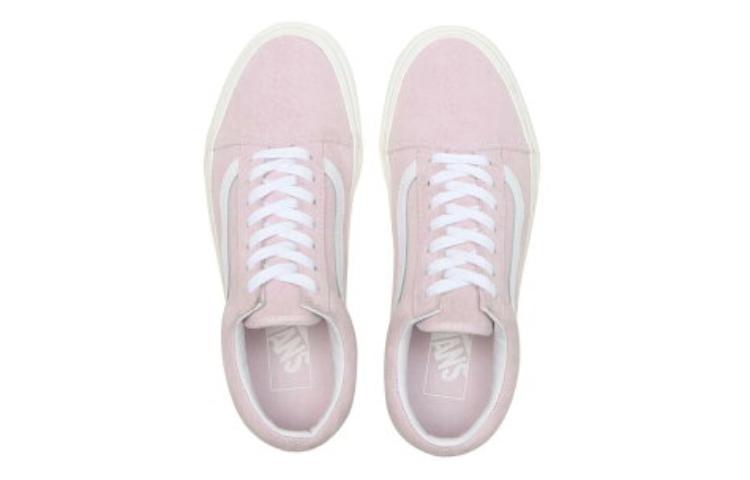 Shop Vans Unisex Old Skool Sneakers Pink Rendah Atasan VN0A38G19G4