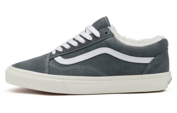 Buy Vans Unisex Old Skool Sneakers Abu-Abu/Biru VN0A5AO95EF