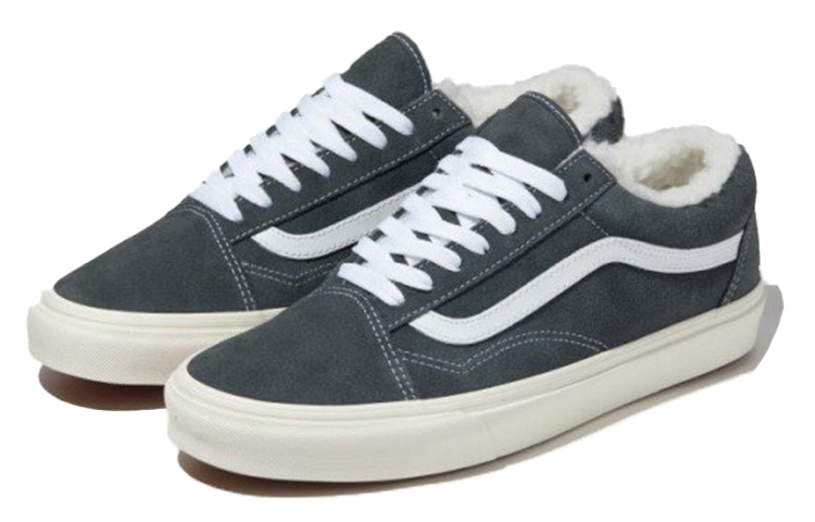 Vans Unisex Old Skool Sneakers Grey/Blue 圖 2