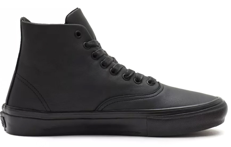 Order Vans Unisex Sepatu Kulit Mutiara High-Top Skate Authentic Hitam VN0A5HEM9CM