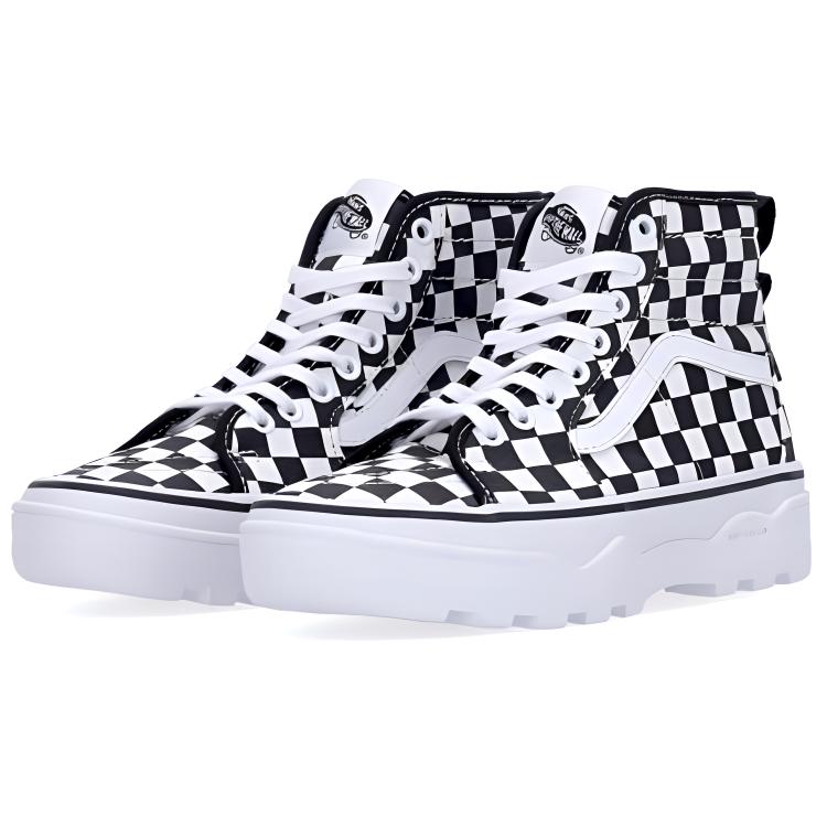 Vans Unisex Sentry SK8-HI WC High-Top Sneakers Black/White 圖 2