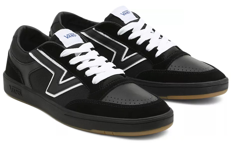 Vans Unisex Serio Collection Lowland CC Sneakers Black 圖 3