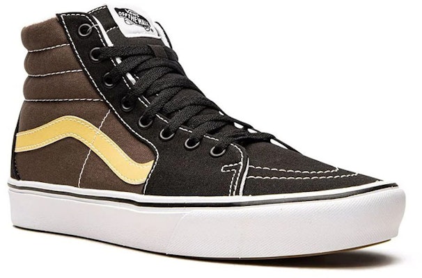 Vans Unisex SK8-HI High-Top Sneakers Black/Brown/Yellow VN0A3WMB8U8 Lookbook Vans Unisex SK8-HI High-Top Sneakers Black/Brown/Yellow VN0A3WMB8U8