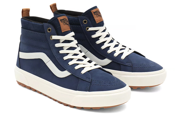 Lookbook Vans Unisex SK8-HI Mte-1 Sneakers Biru High Cut Lelaki & Wanita VN0A5HZYA07