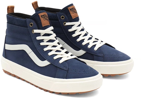Vans Unisex SK8-HI Mte-1 Sneakers Biru High Cut Lelaki & Wanita VN0A5HZYA07 Lookbook Vans Unisex SK8-HI Mte-1 Sneakers Biru High Cut Lelaki & Wanita VN0A5HZYA07