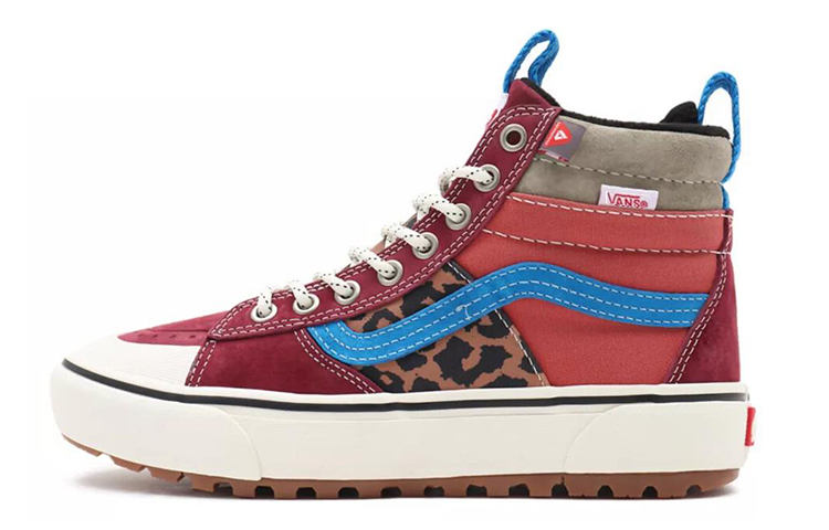 Vans Unisex SK8-Hi MTE-2 High-Heeled Sneakers Red 'Brown Orange'