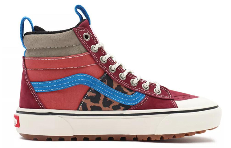 Vans Unisex SK8-Hi MTE-2 High-Heeled Sneakers Red 'Brown Orange' 圖 2